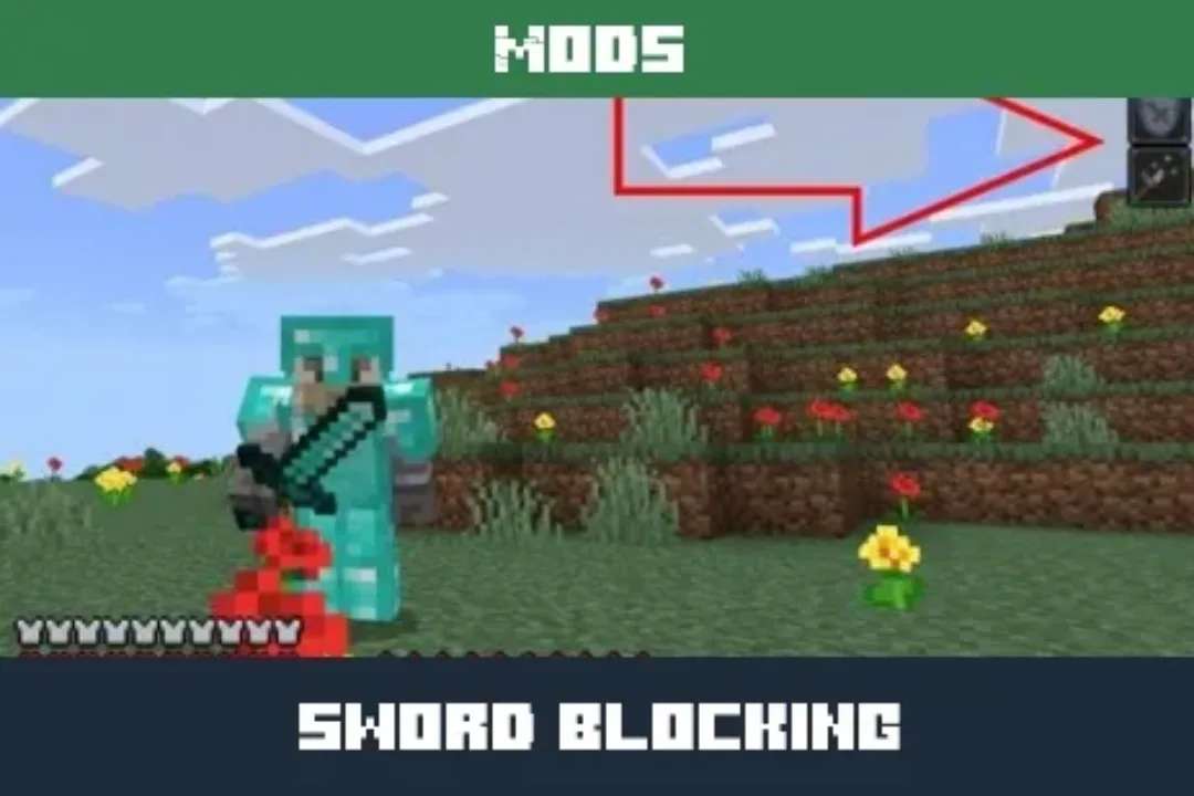 Sword Blocking Mod for Minecraft PE