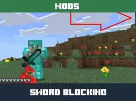 Sword Blocking Mod for Minecraft PE