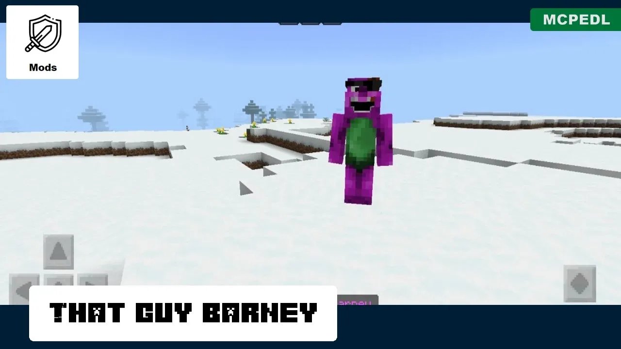 Thatguybarney from YouTuber Mod for Minecraft PE