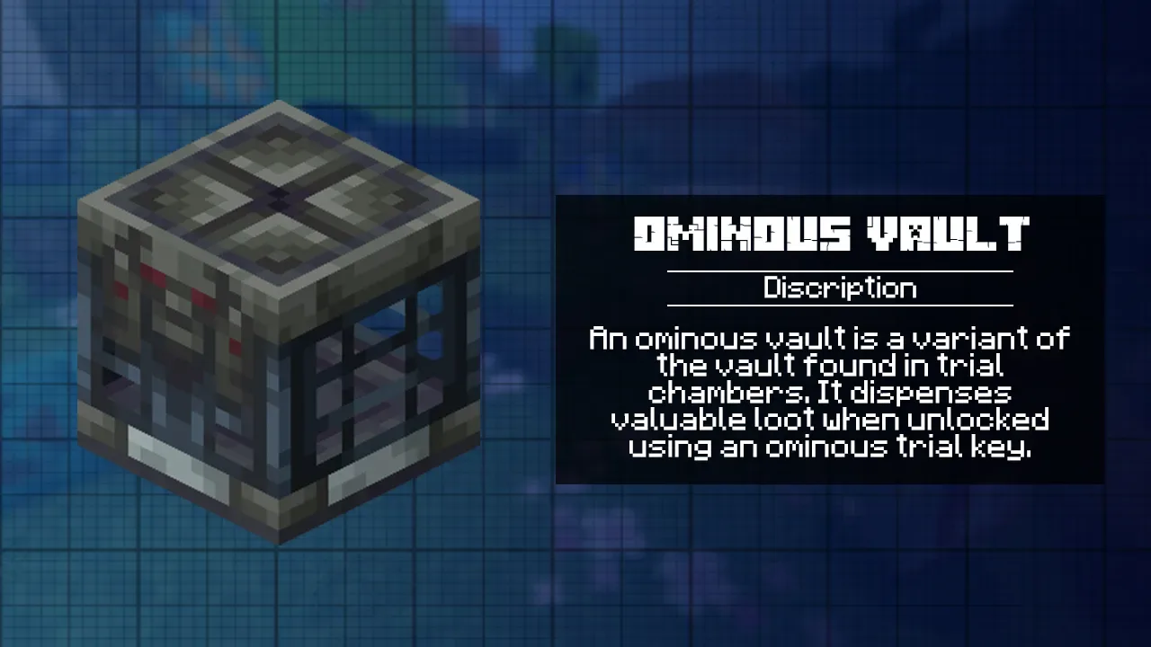 Ominous Vault for Minecraft 1.21
